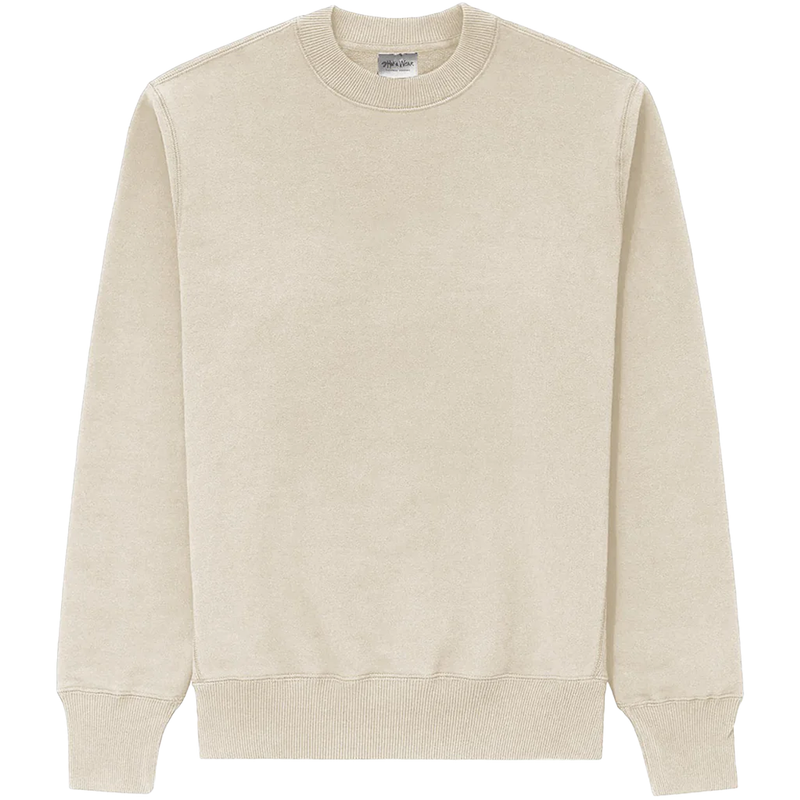 Garment Dye Fleece Crewneck