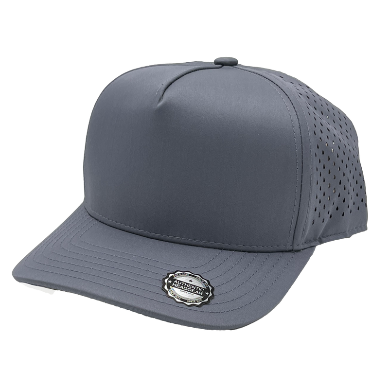 GNV-DT724 - 5 Panels Droplets Mesh Curved Bill