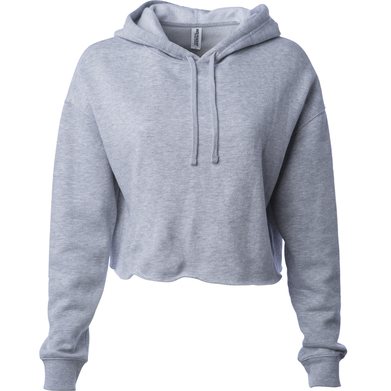 AFX64CRP - Women's Lightweight Crop Hooded Pullover