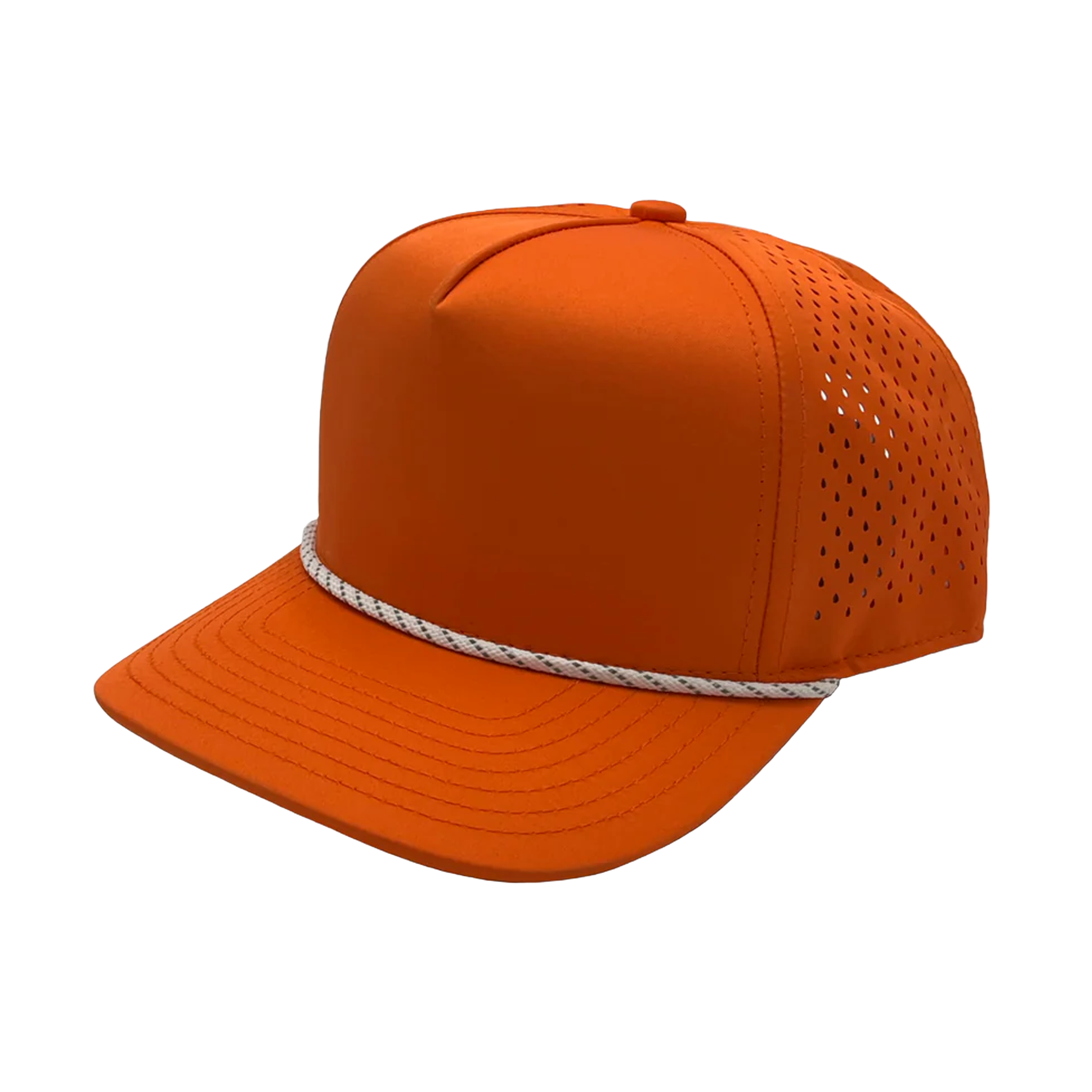 GNV-DT724P - 5 Panels Droplets W/String Curved Bill