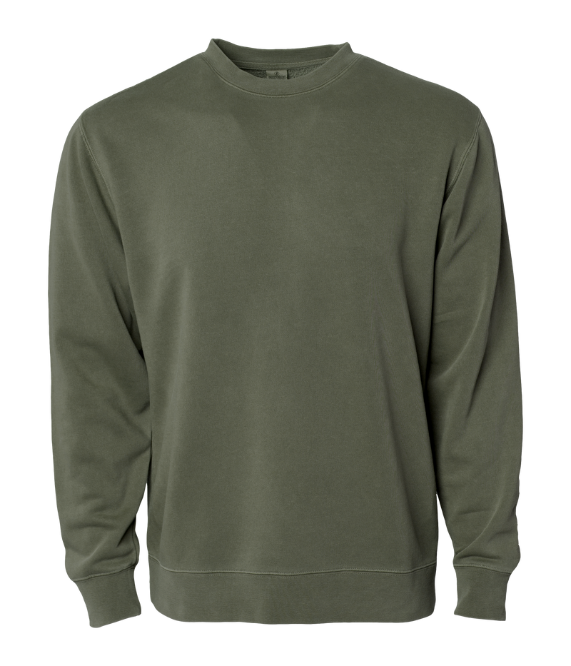 PRM3500 - Unisex Midweight Pigment Dyed Crew Neck