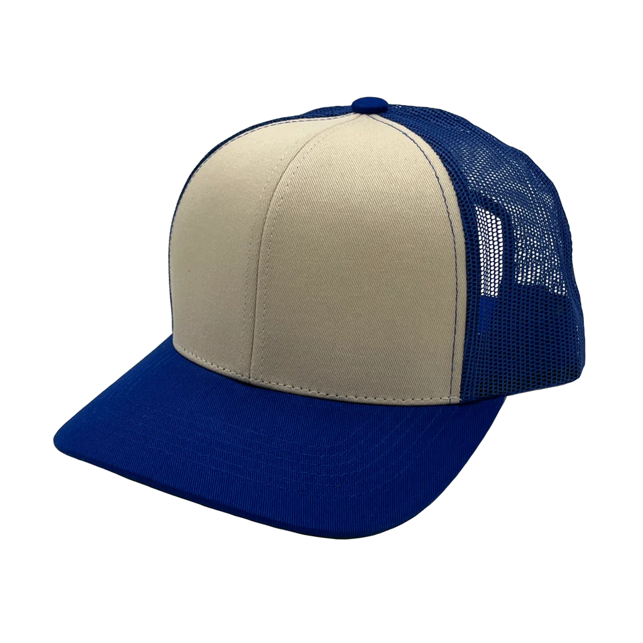 GNV-003M - Premium Pro Style 6 Panels Mesh Trucker Cap