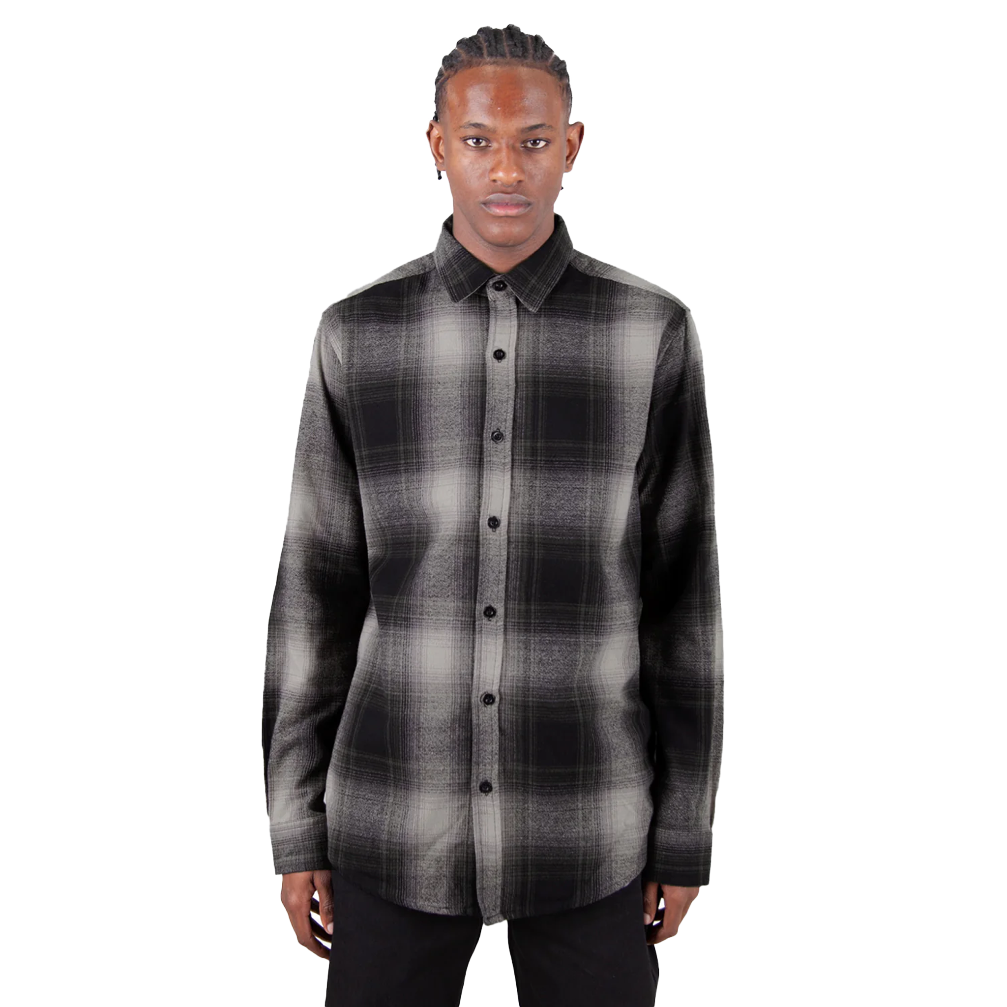 Plaid Flannel Overshirt