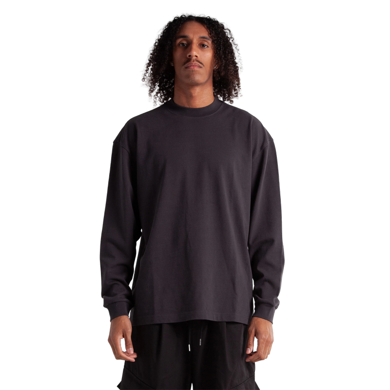 Garment Dye Longsleeve Designer Tee - 9.0 oz