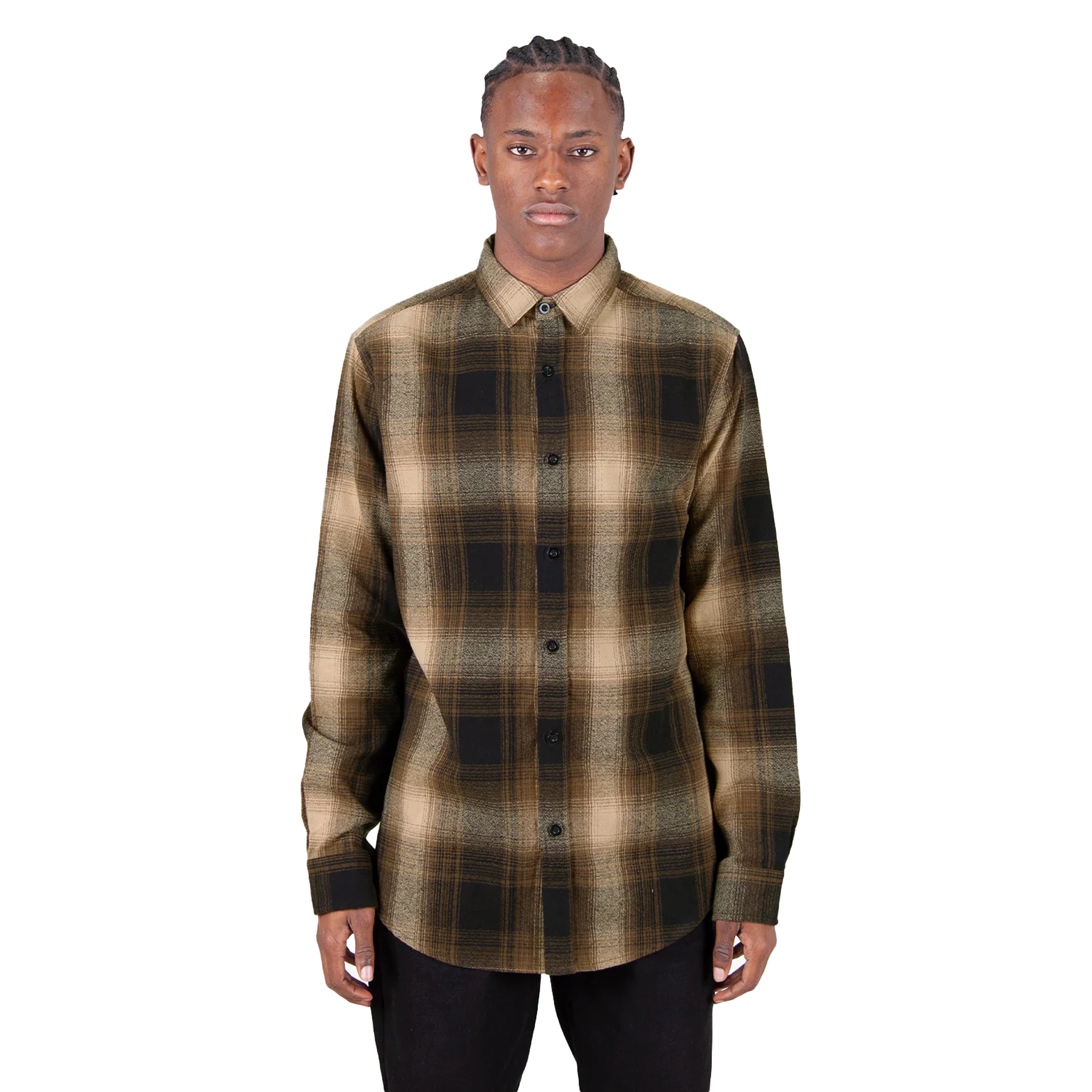 Plaid Flannel Overshirt