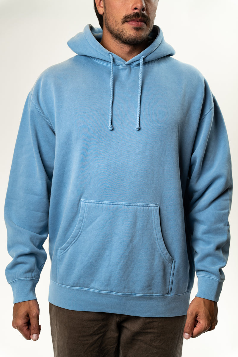 IND4000PD - Heavyweight Pigment Hooded Pullover