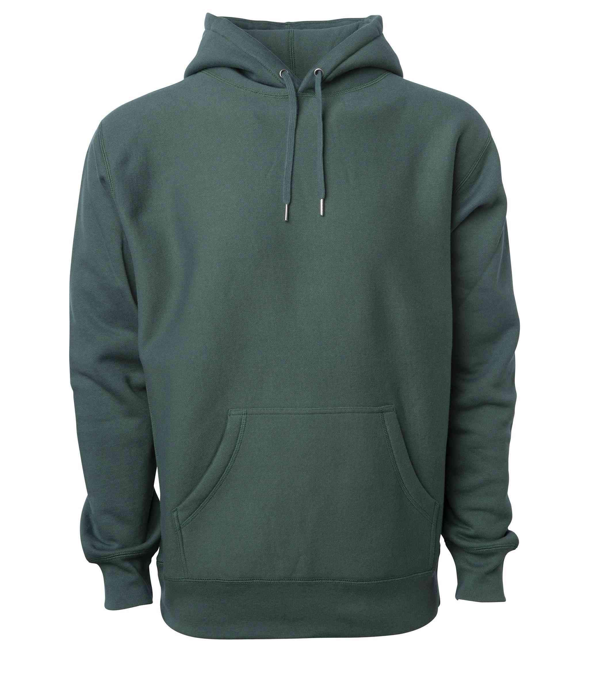 IND5000P - Men's Premium 450GM Heavyweight Cross-Grain Hoodie