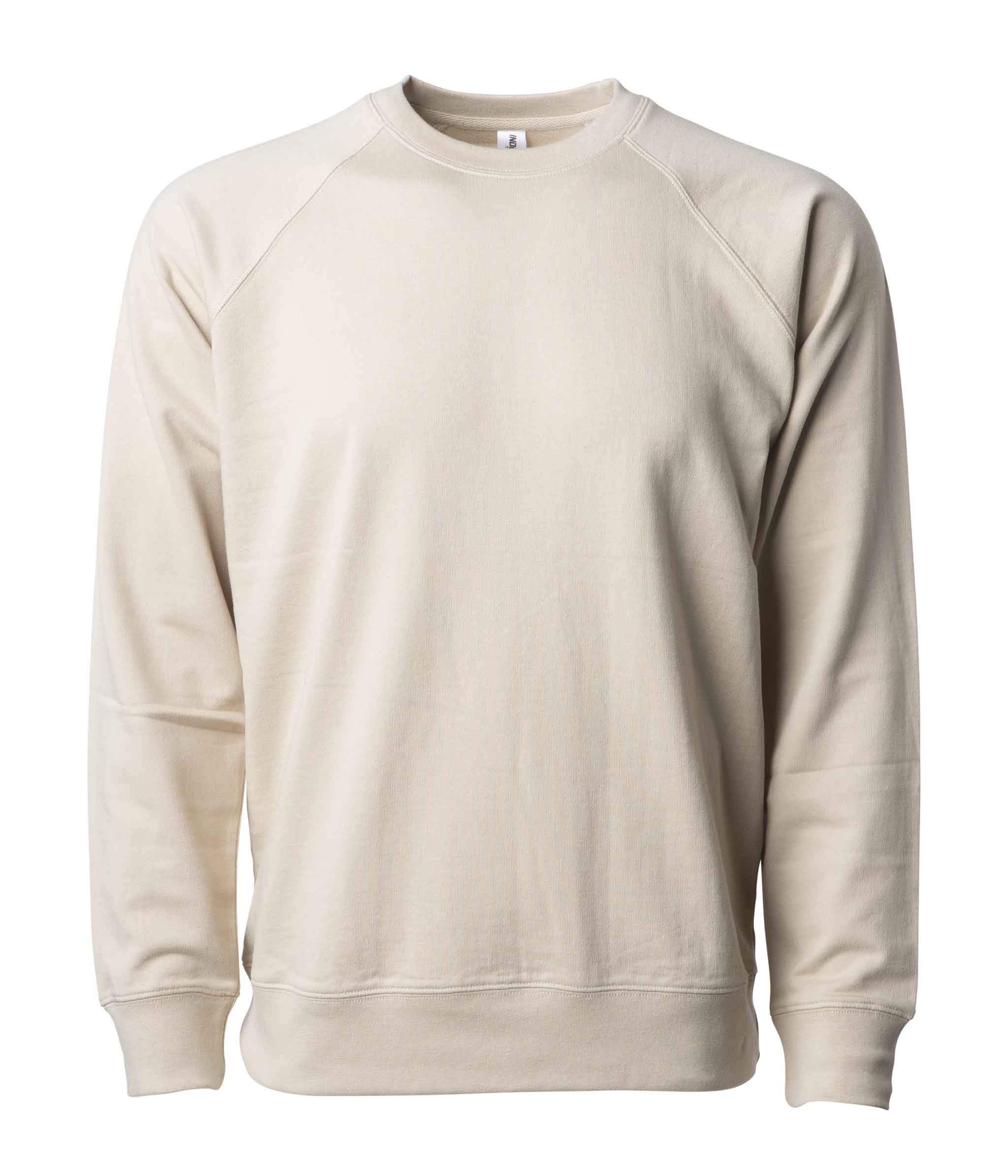 SS1000C - Unisex Lightweight Loopback Terry Crew