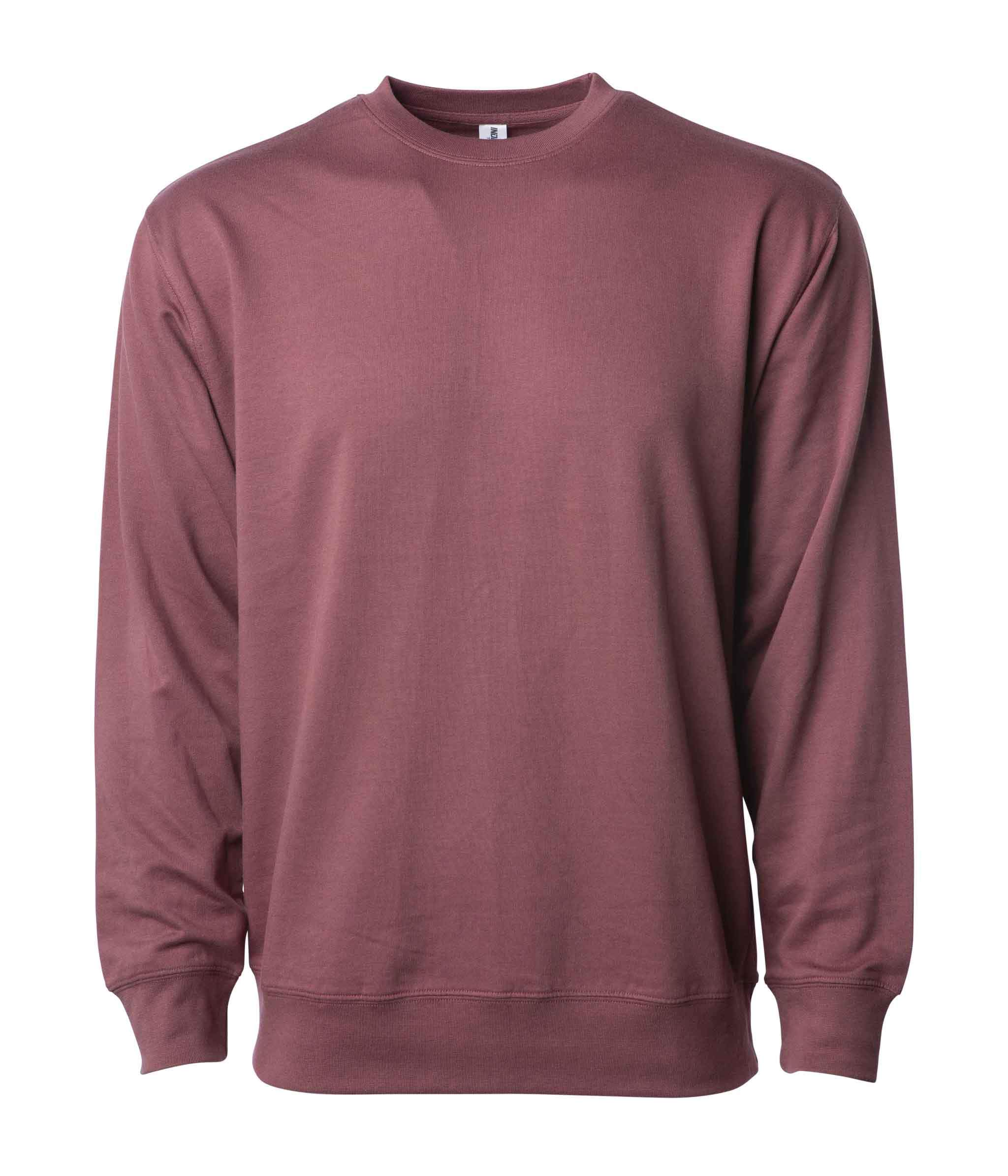 SS1000C - Unisex Lightweight Loopback Terry Crew