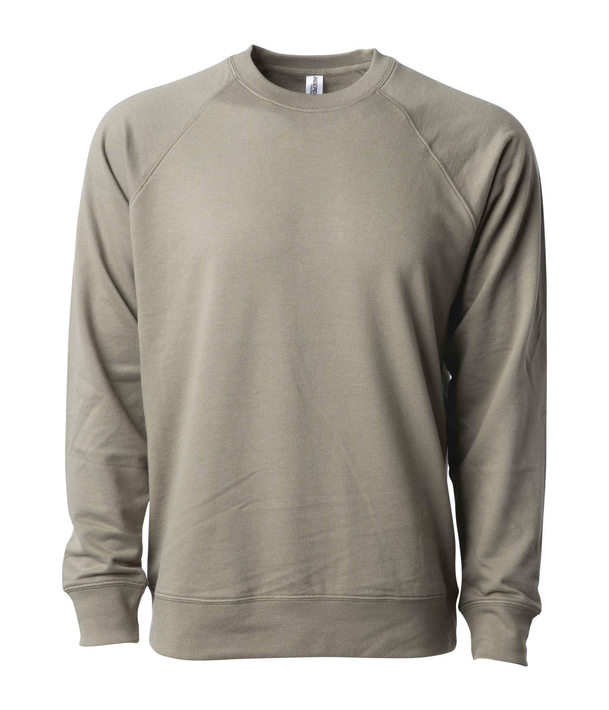 SS1000C - Unisex Lightweight Loopback Terry Crew