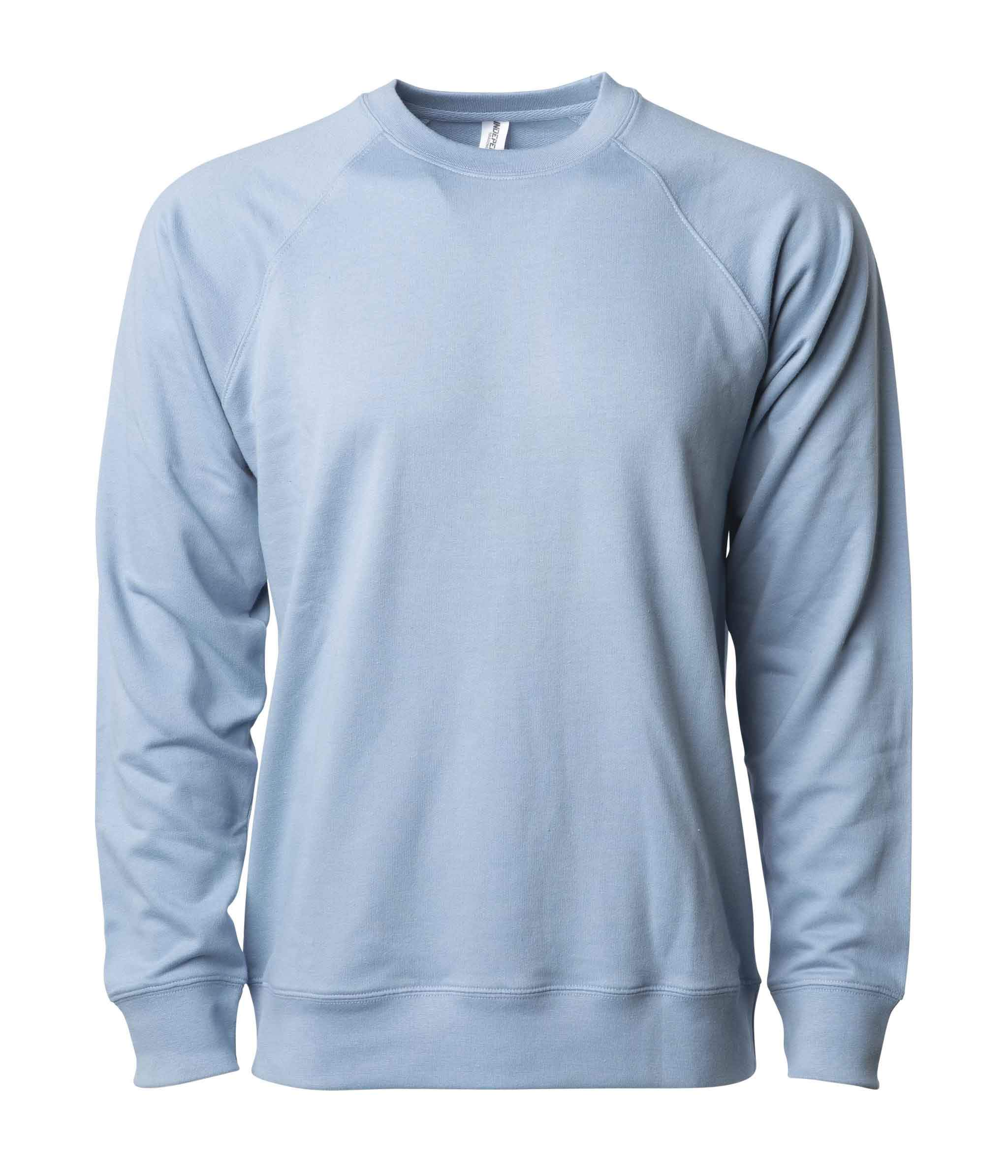 SS1000C - Unisex Lightweight Loopback Terry Crew