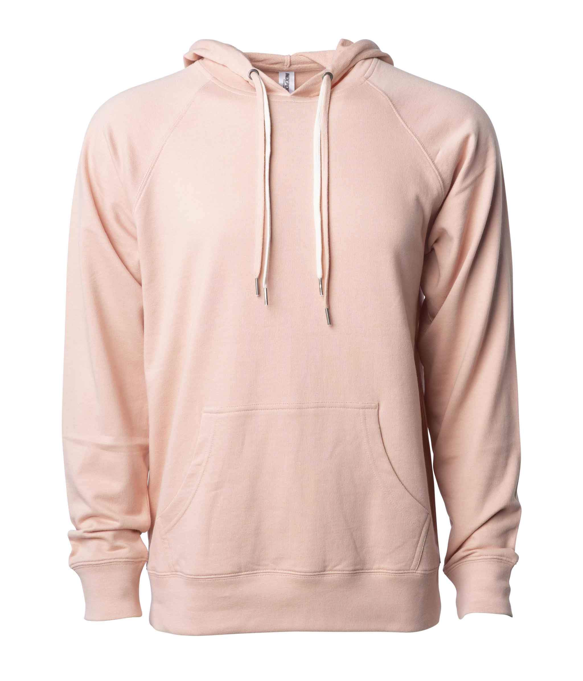 SS1000P - Unisex Lightweight Loopback Terry Hooded Pullover