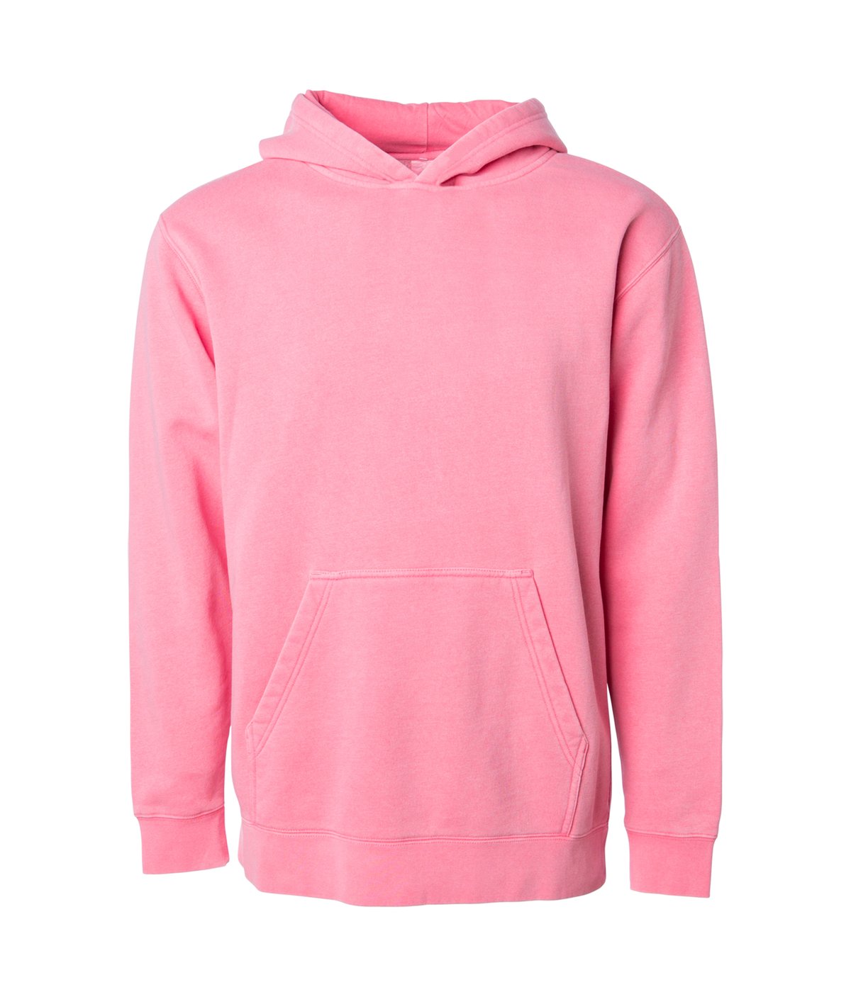 PRM1500Y - Youth Midweight Pigment Dyed Hooded Pullover