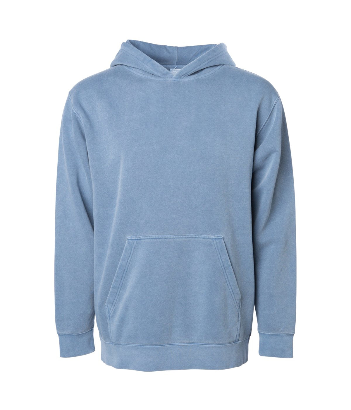 PRM1500Y - Youth Midweight Pigment Dyed Hooded Pullover