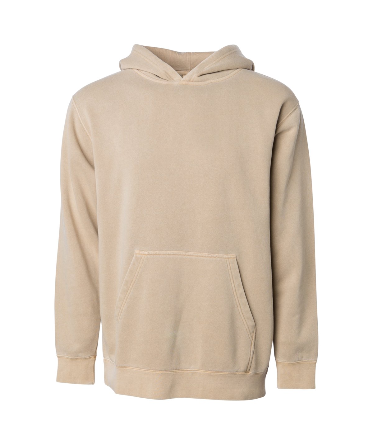 PRM1500Y - Youth Midweight Pigment Dyed Hooded Pullover