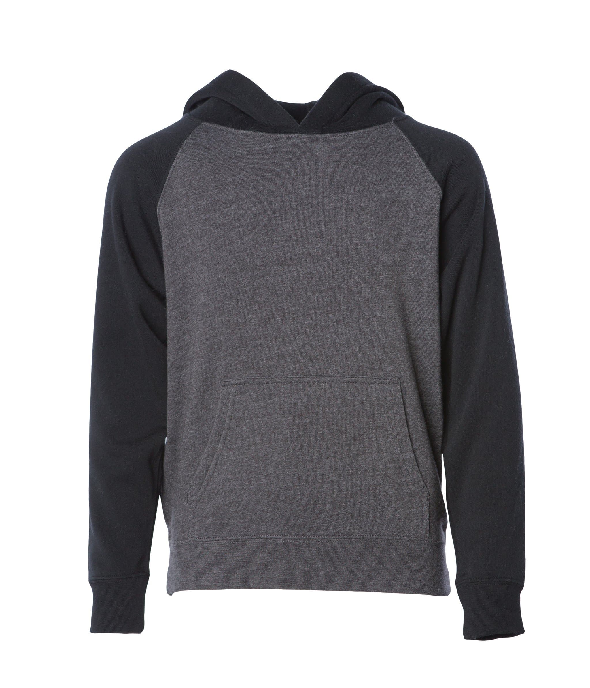 PRM15YSB - Youth Lightweight Special Blend Raglan Hooded Pullover