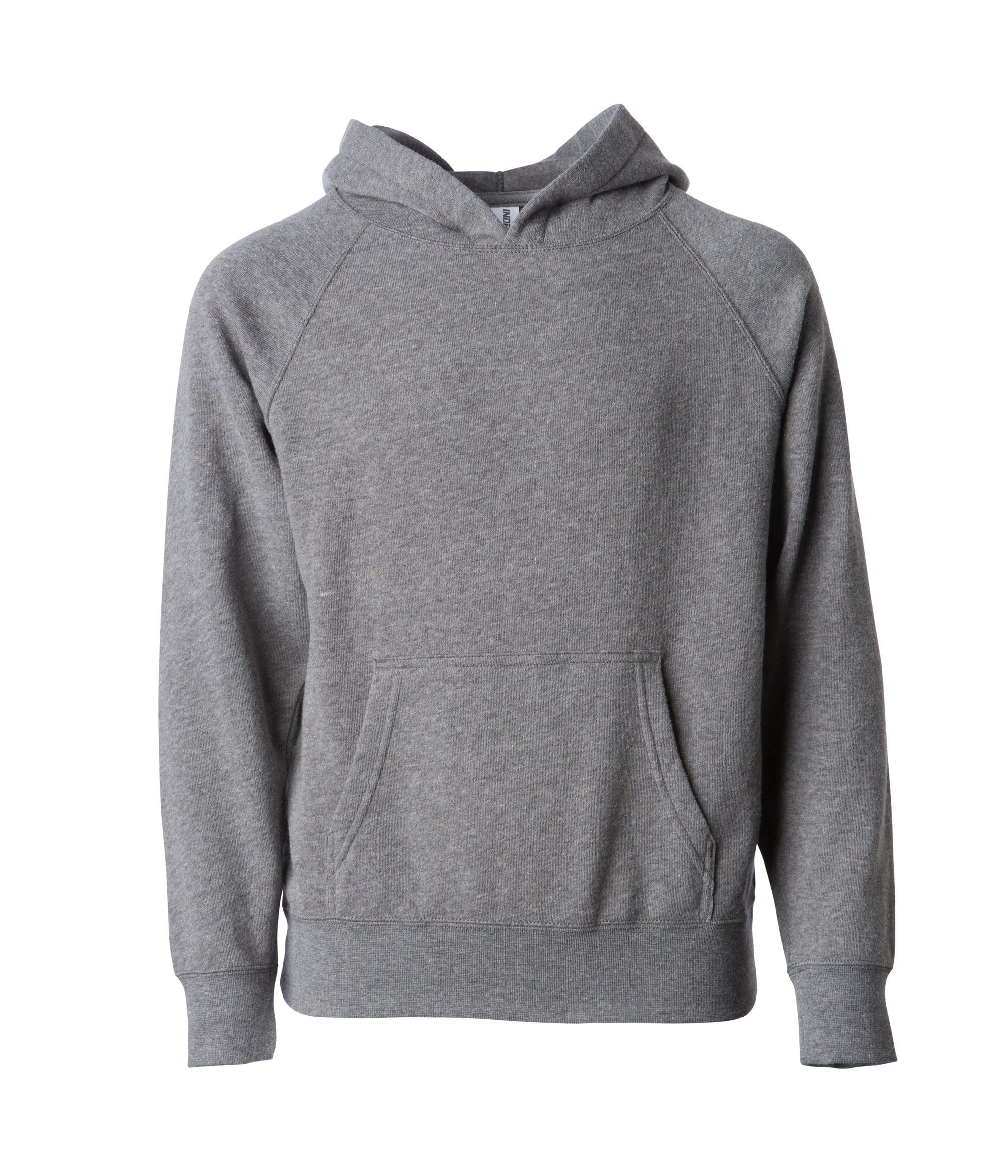 PRM15YSB - Youth Lightweight Special Blend Raglan Hooded Pullover