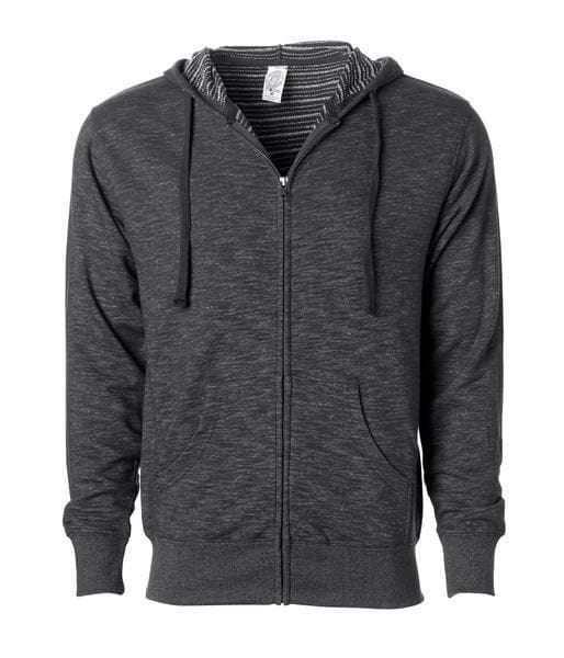 PRM22BZ - Men's Baja Stripe French Terry Zip Hood