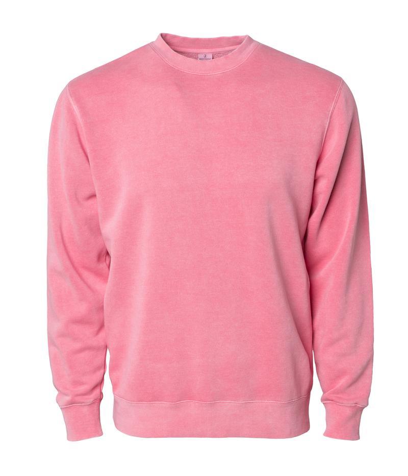 PRM3500 - Unisex Midweight Pigment Dyed Crew Neck
