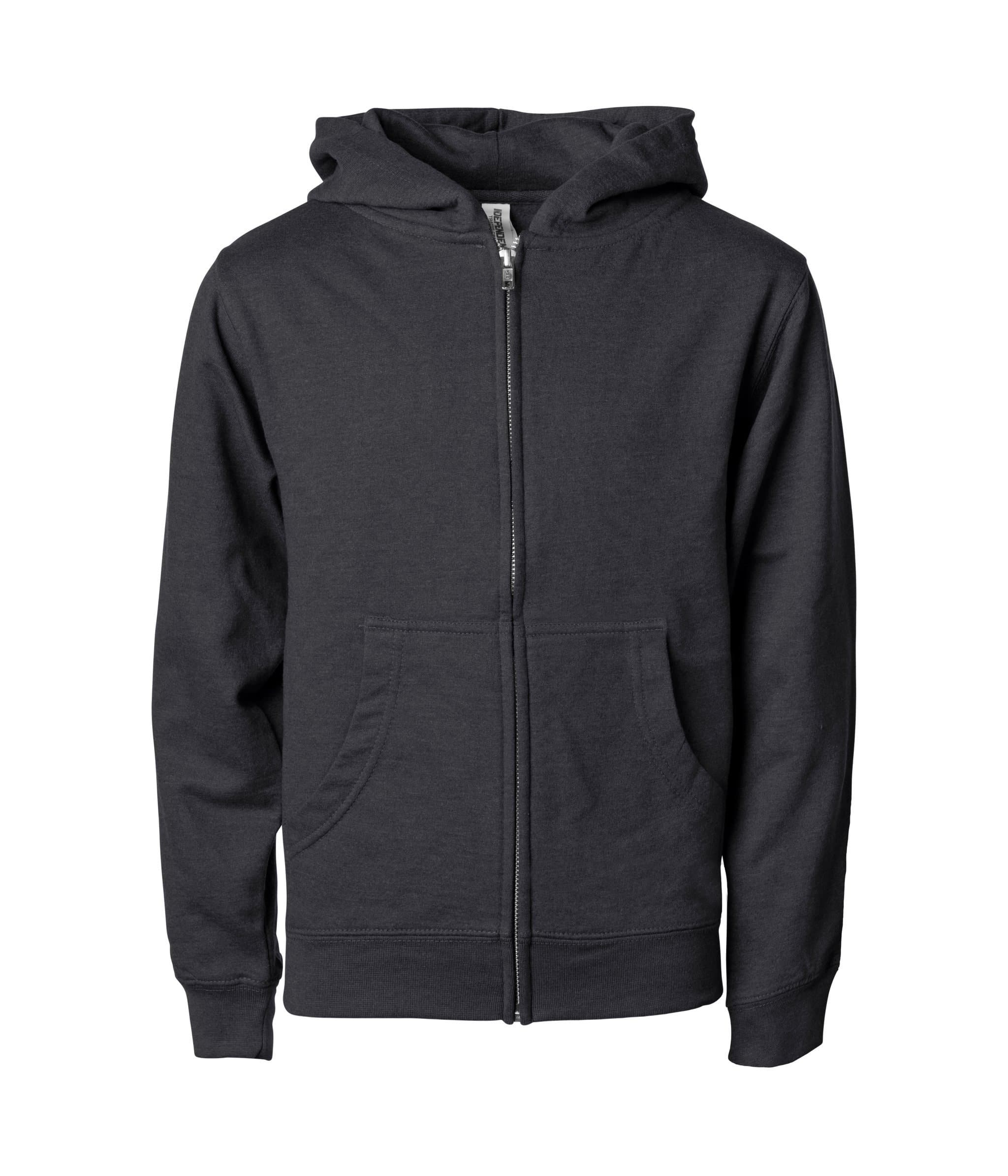 SS4001YZ - Youth Midweight Zip Hooded Sweatshirt