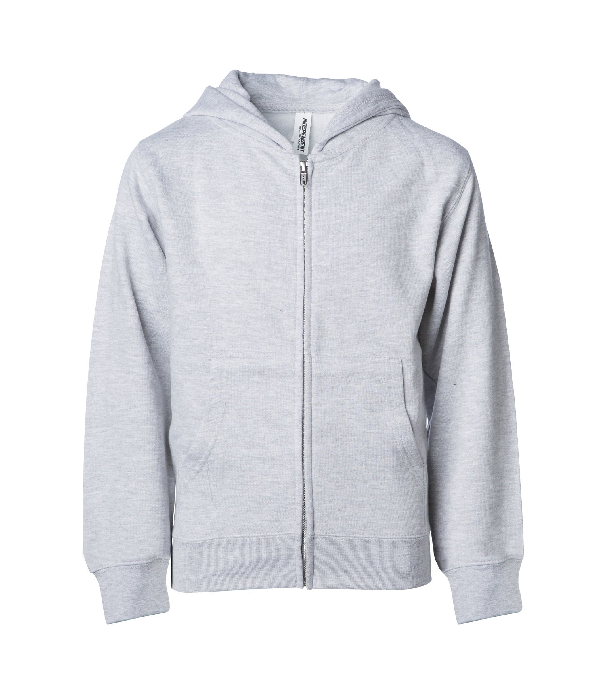 SS4001YZ - Youth Midweight Zip Hooded Sweatshirt