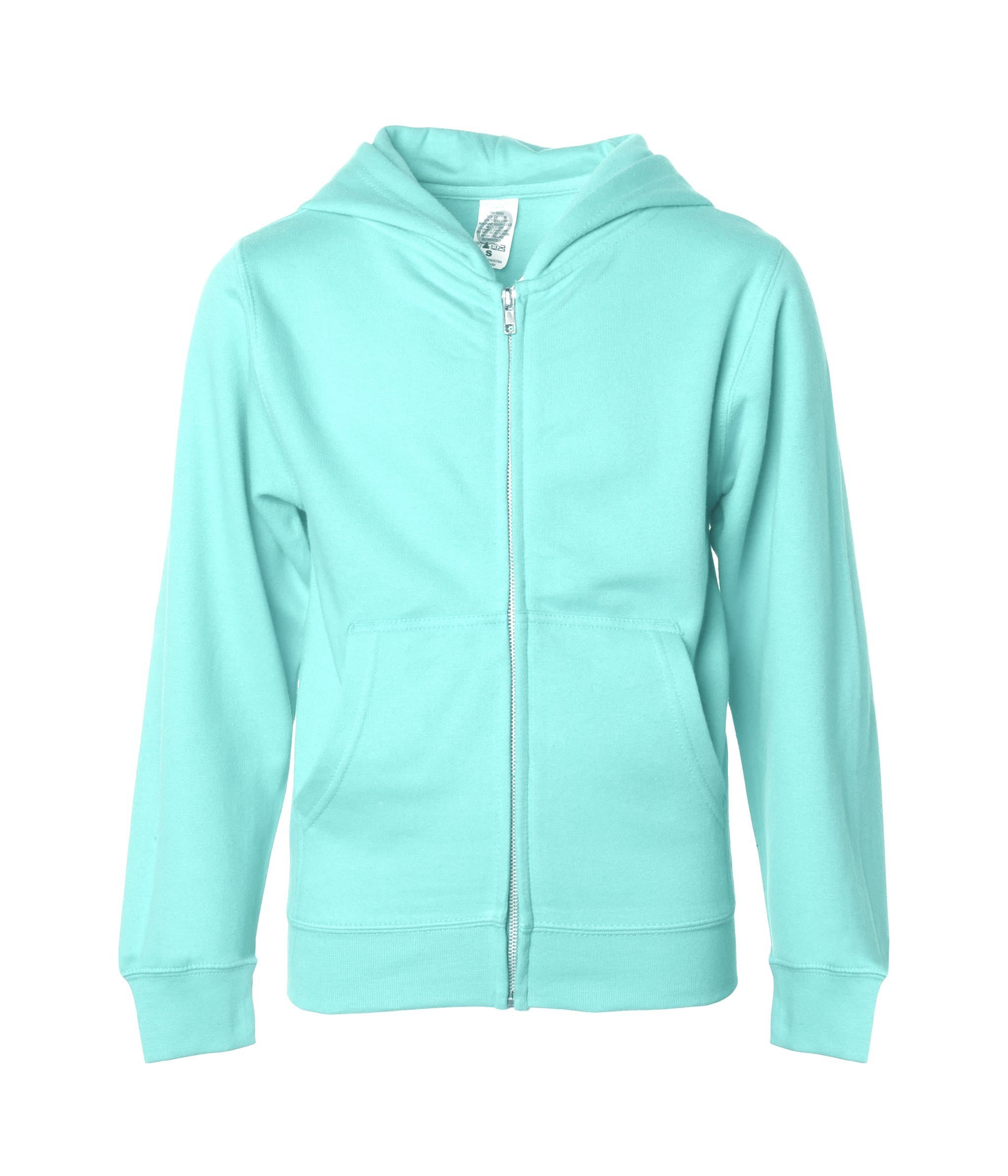 SS4001YZ - Youth Midweight Zip Hooded Sweatshirt