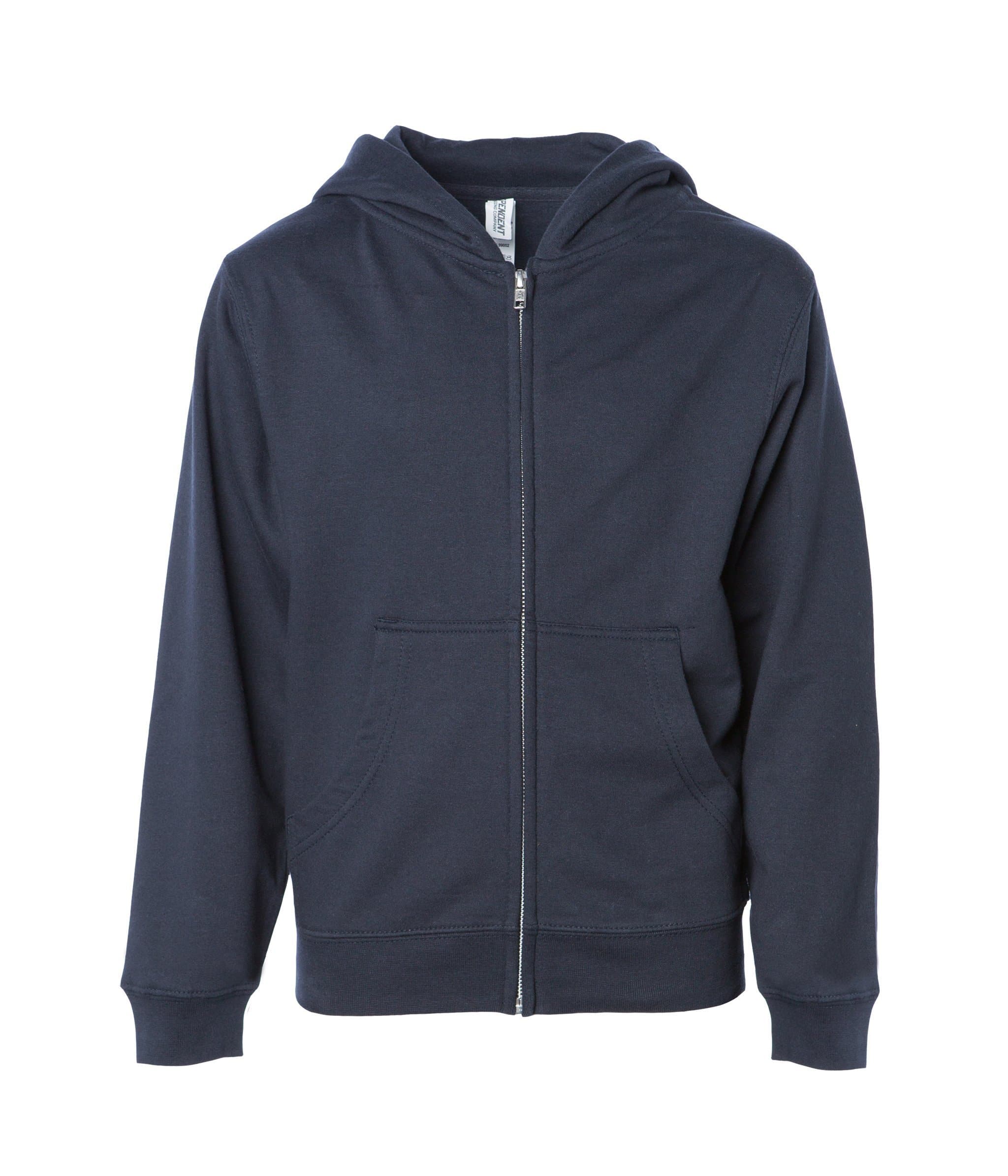 SS4001YZ - Youth Midweight Zip Hooded Sweatshirt