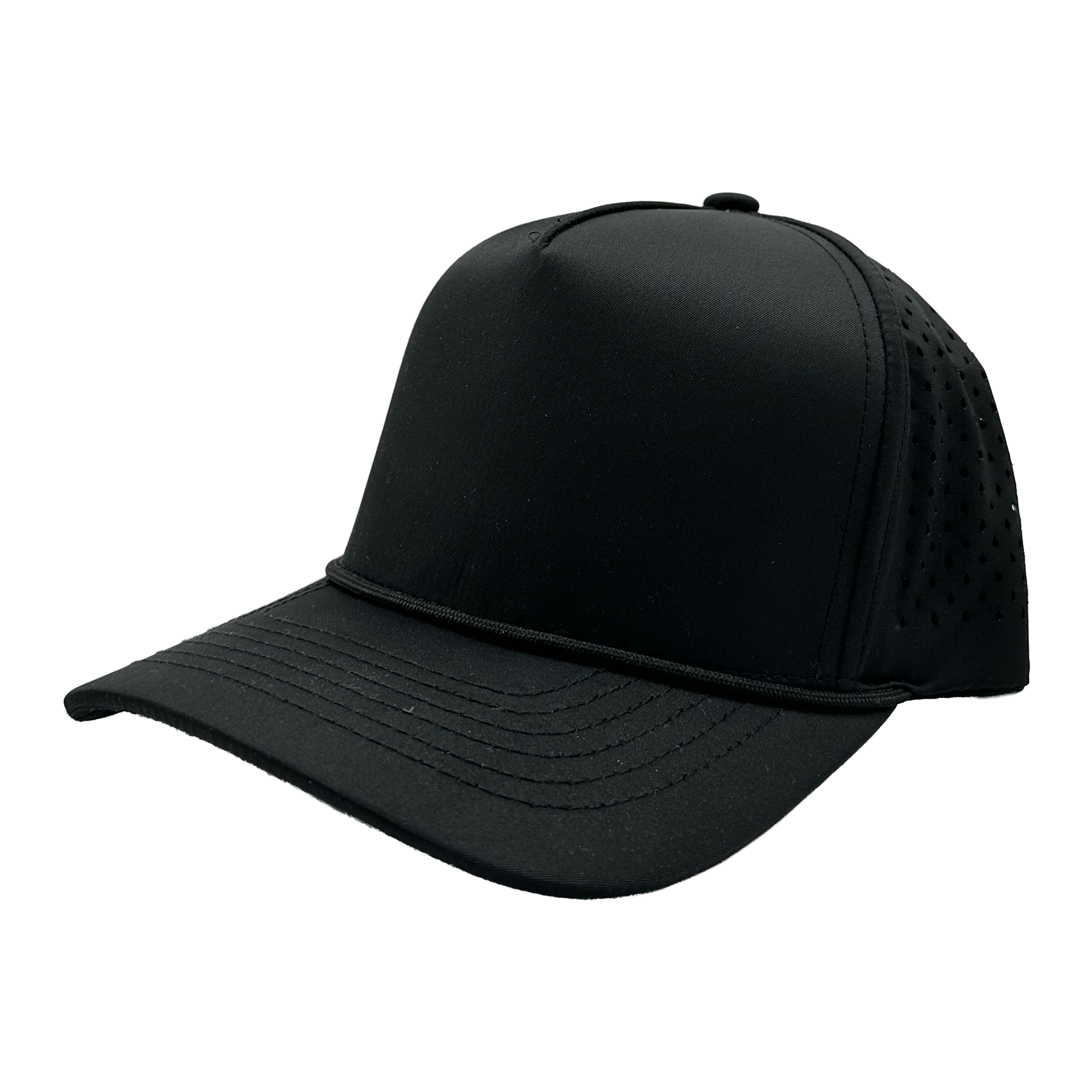 GNV-DT724P - 5 Panels Droplets W/String Curved Bill