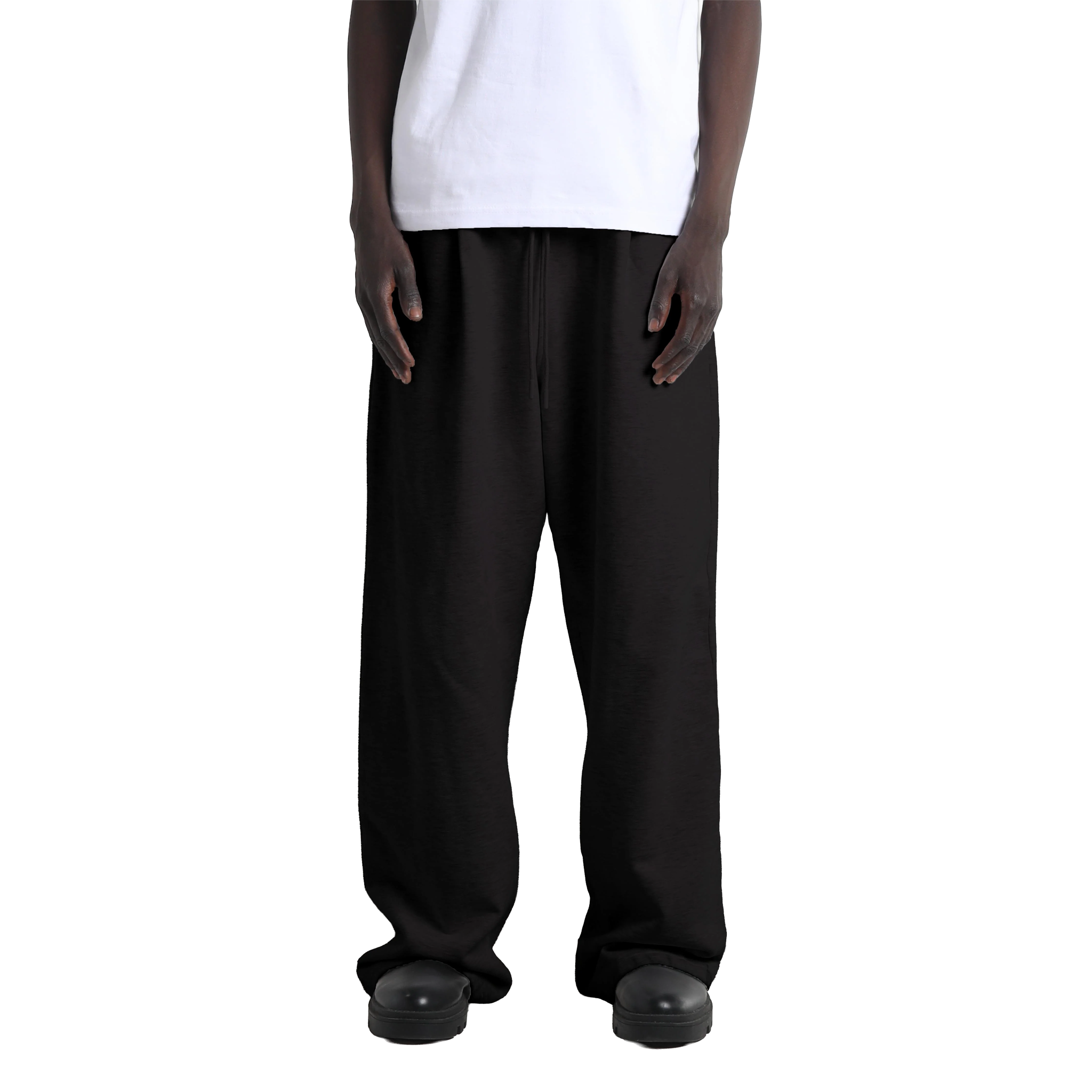 Pleated Sweatpants
