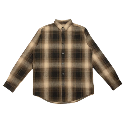Plaid Flannel Overshirt