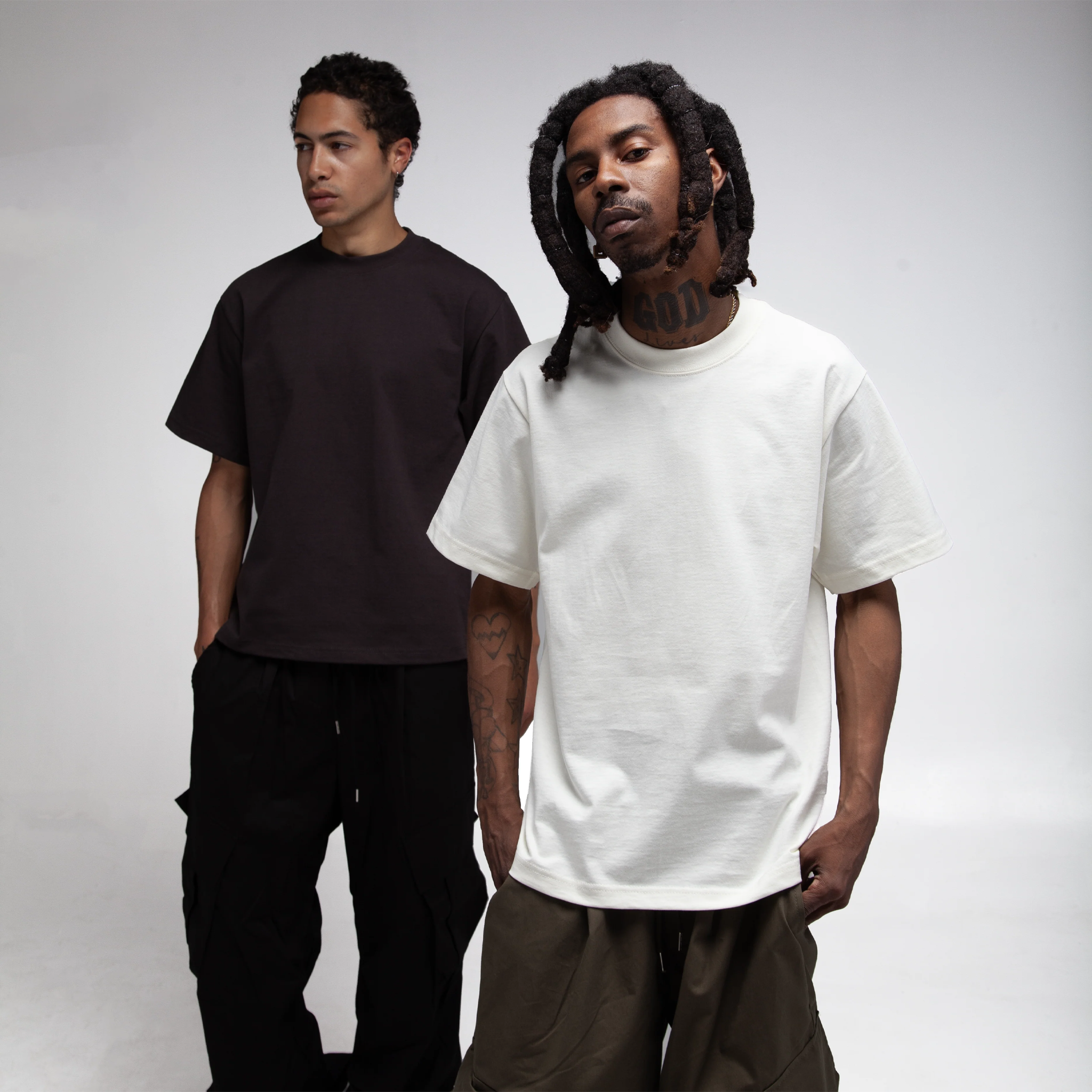 トップス widedad YGMDad CREWP/O Max Heavyweight Cropped Tee - 7.5 oz – Private Agent DND