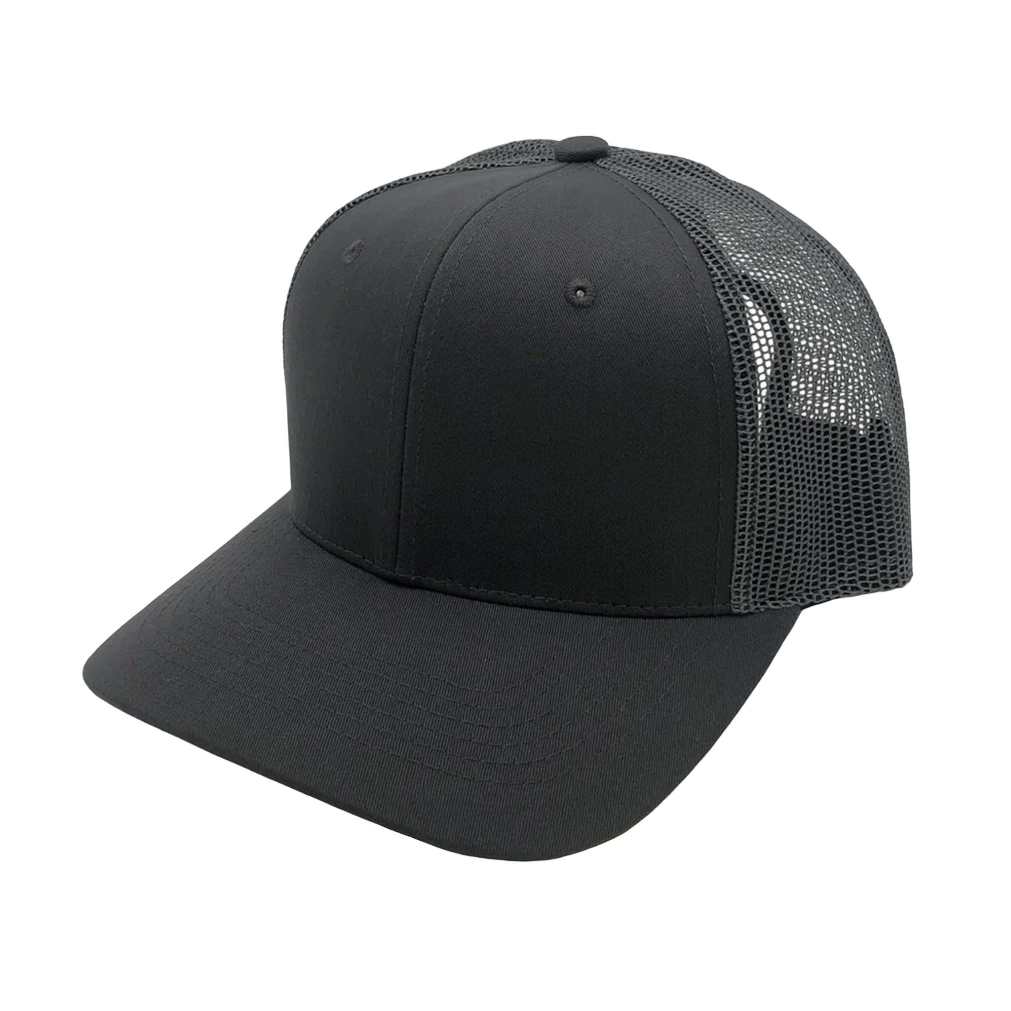 GNV-003M - Premium Pro Style 6 Panels Mesh Trucker Cap