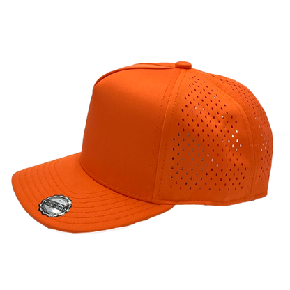 GNV-DT724 - 5 Panels Droplets Mesh Curved Bill