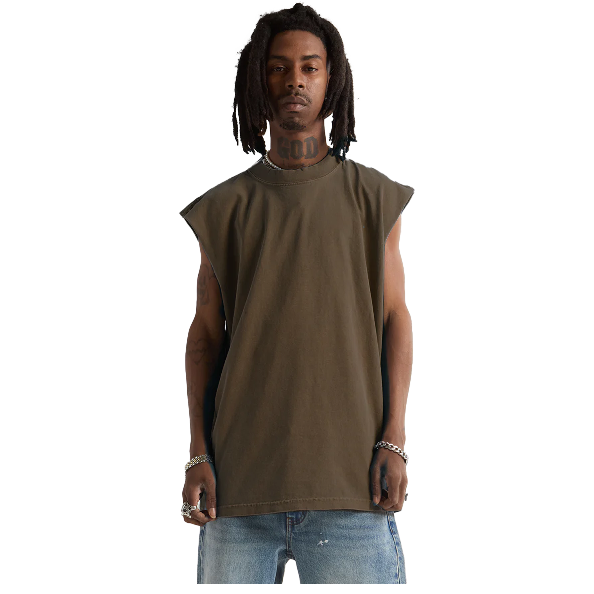 Garment Dye Muscle Tee - 7.5 oz