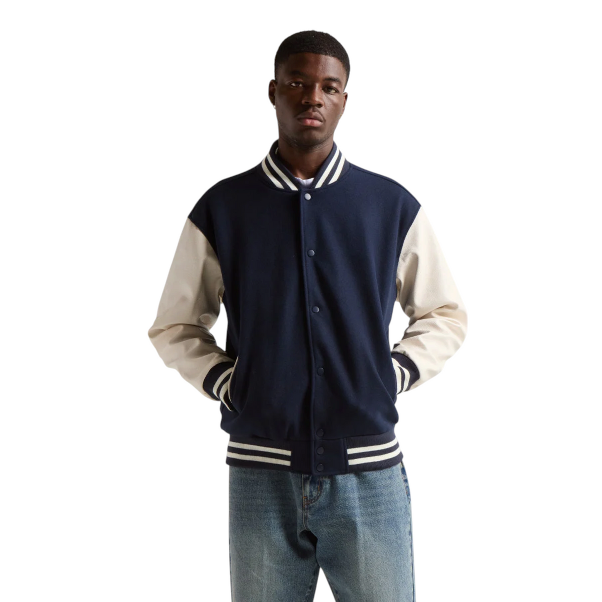 Leather Letterman Jacket