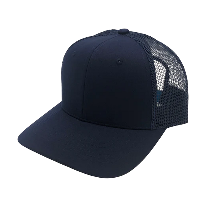 GNV-003M - Premium Pro Style 6 Panels Mesh Trucker Cap