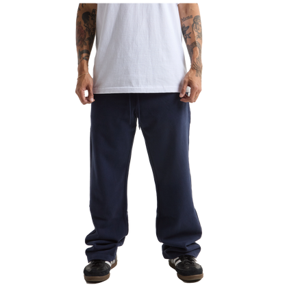 Garment Dye Straight Leg Baggy Sweatpants - 13.5 oz