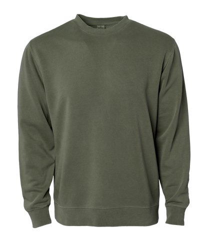 PRM3500 - Unisex Midweight Pigment Dyed Crew Neck