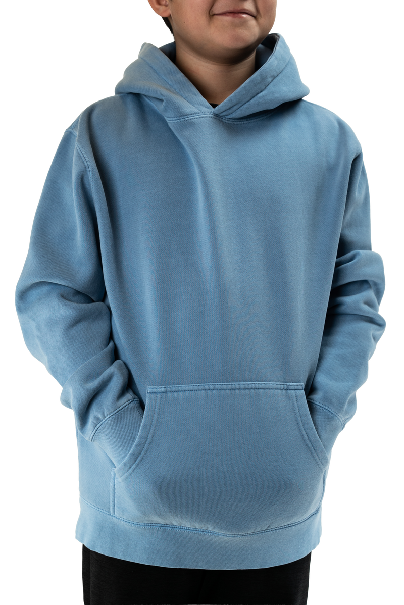 IND4001YPD - Youth Heavyweight Pigment Dye Hoodie