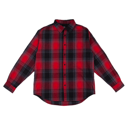 Plaid Flannel Overshirt