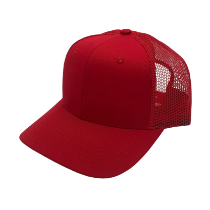 GNV-003M - Premium Pro Style 6 Panels Mesh Trucker Cap