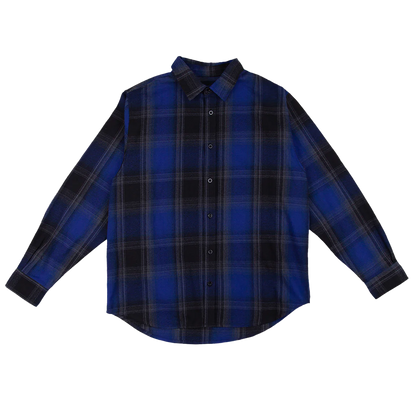 Plaid Flannel Overshirt