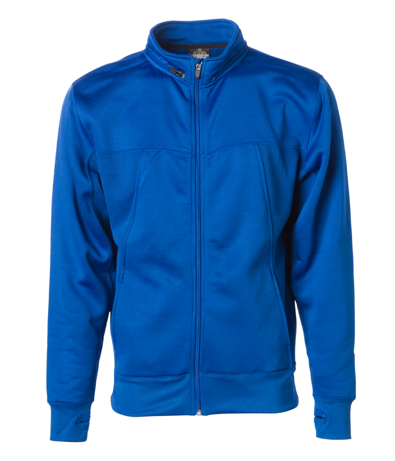 EXP80PTZ  - Poly-Tech Zip Hooded Sweatshirt