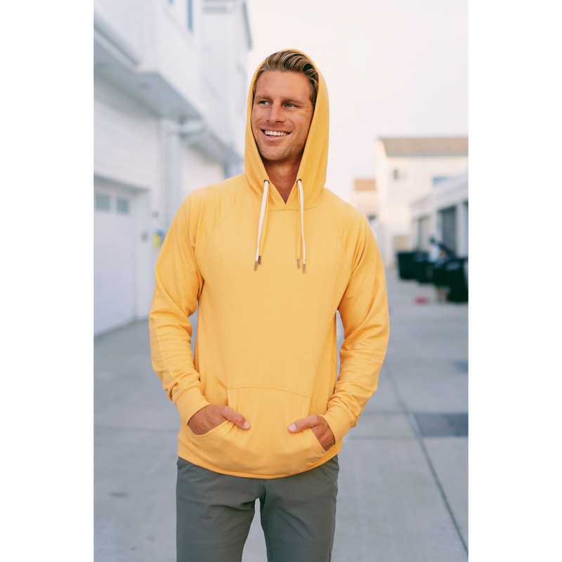 SS1000P - Unisex Lightweight Loopback Terry Hooded Pullover