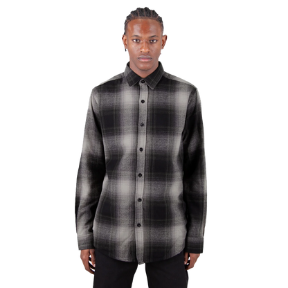 Plaid Flannel Overshirt