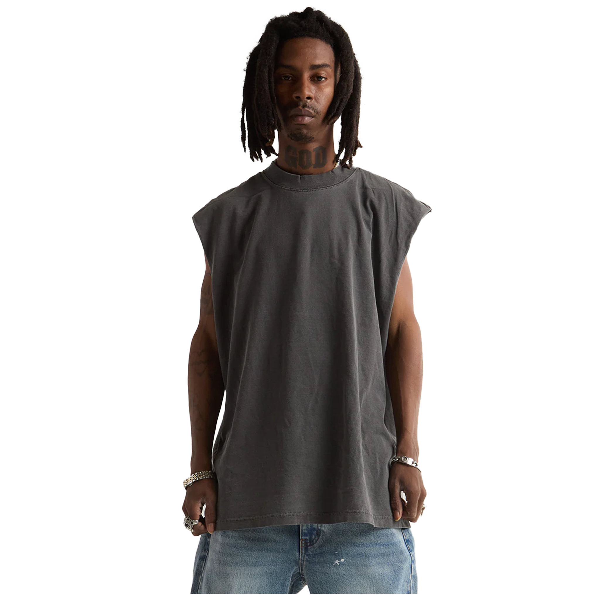 Garment Dye Muscle Tee - 7.5 oz