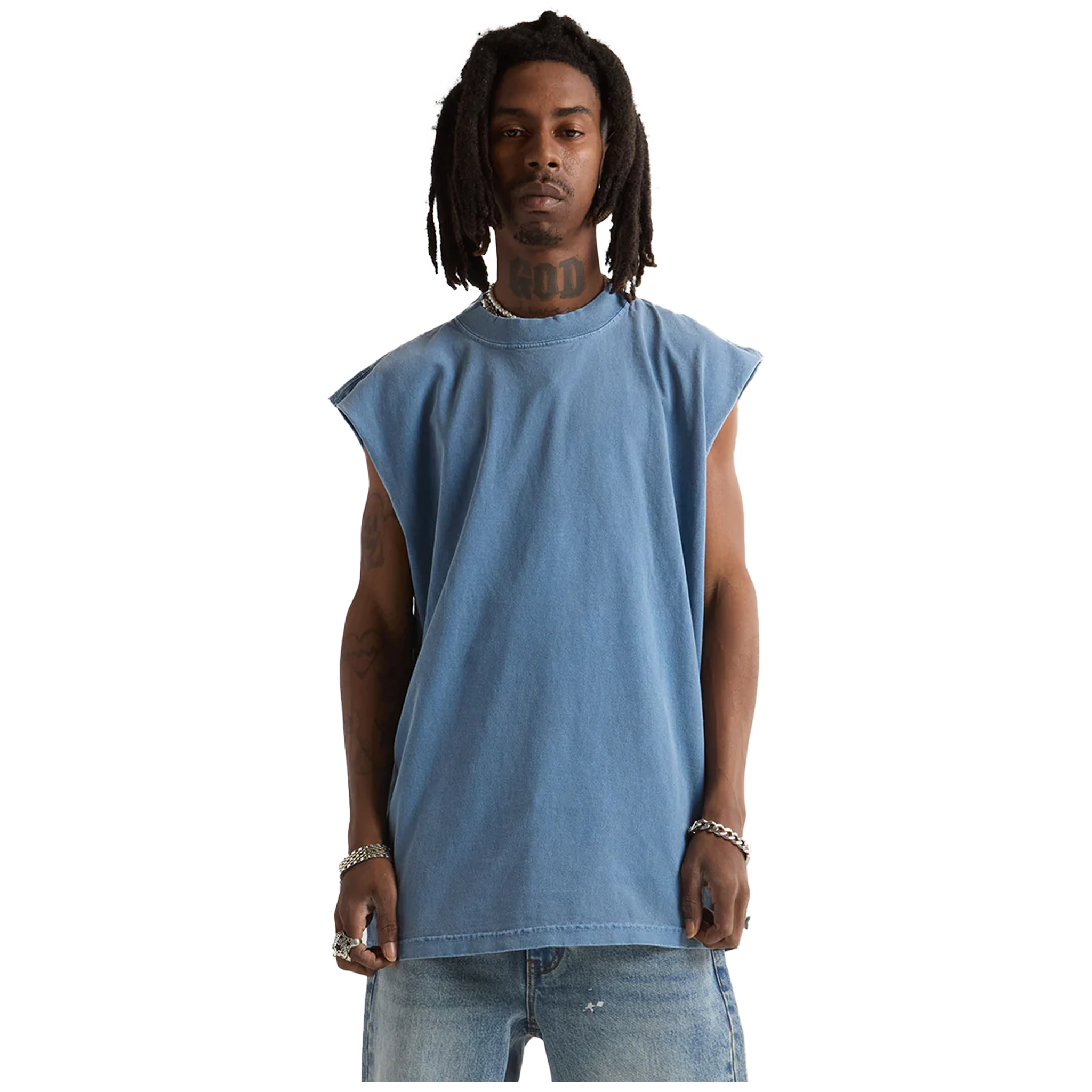Garment Dye Muscle Tee - 7.5 oz