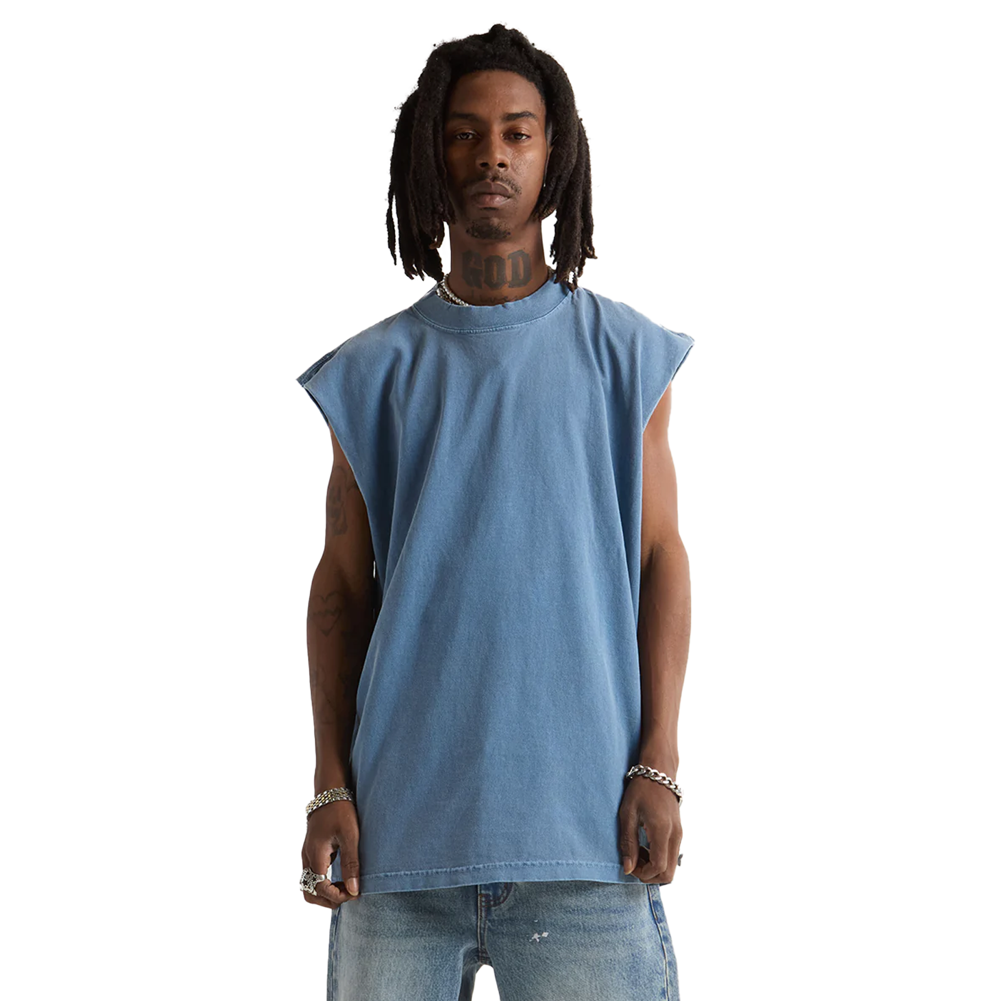 Garment Dye Muscle Tee - 7.5 oz