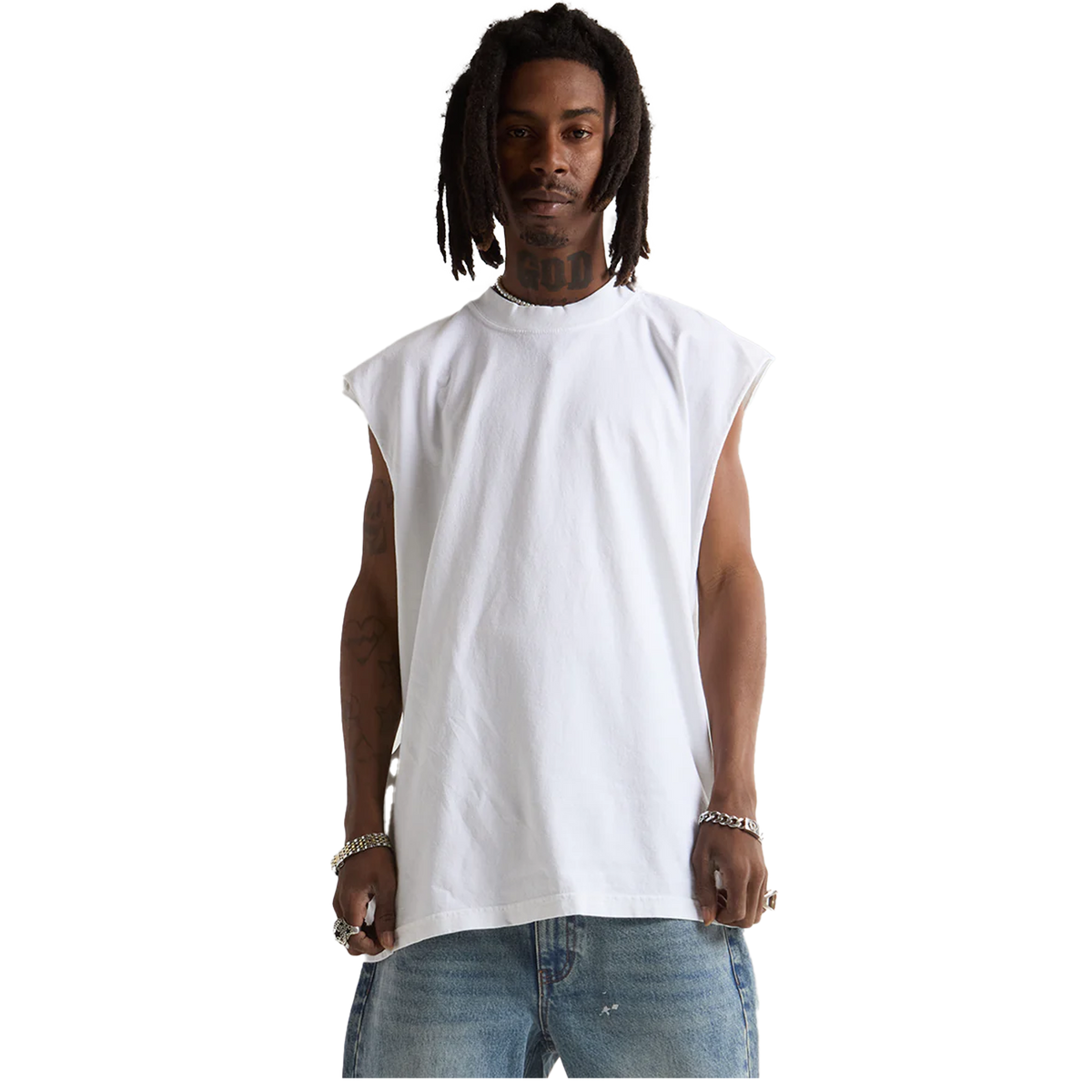 Garment Dye Muscle Tee - 7.5 oz