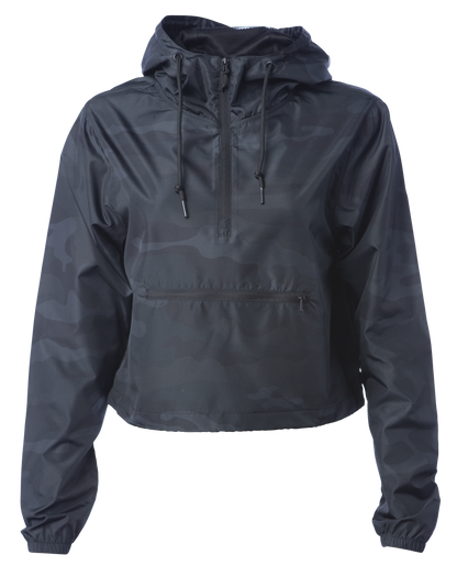 EXP64CRP - Women's Lightweight Crop Windbreaker